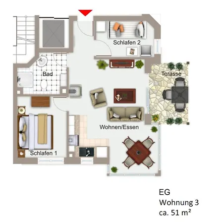 Ostseebrise 3 - Apartmán *